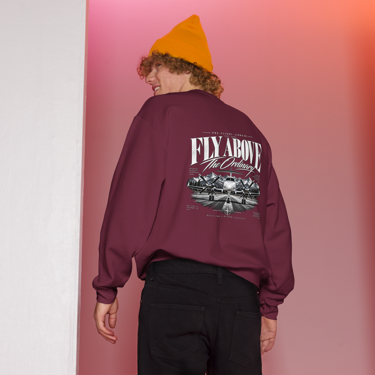 Fly Above The Ordinary Sweatshirt