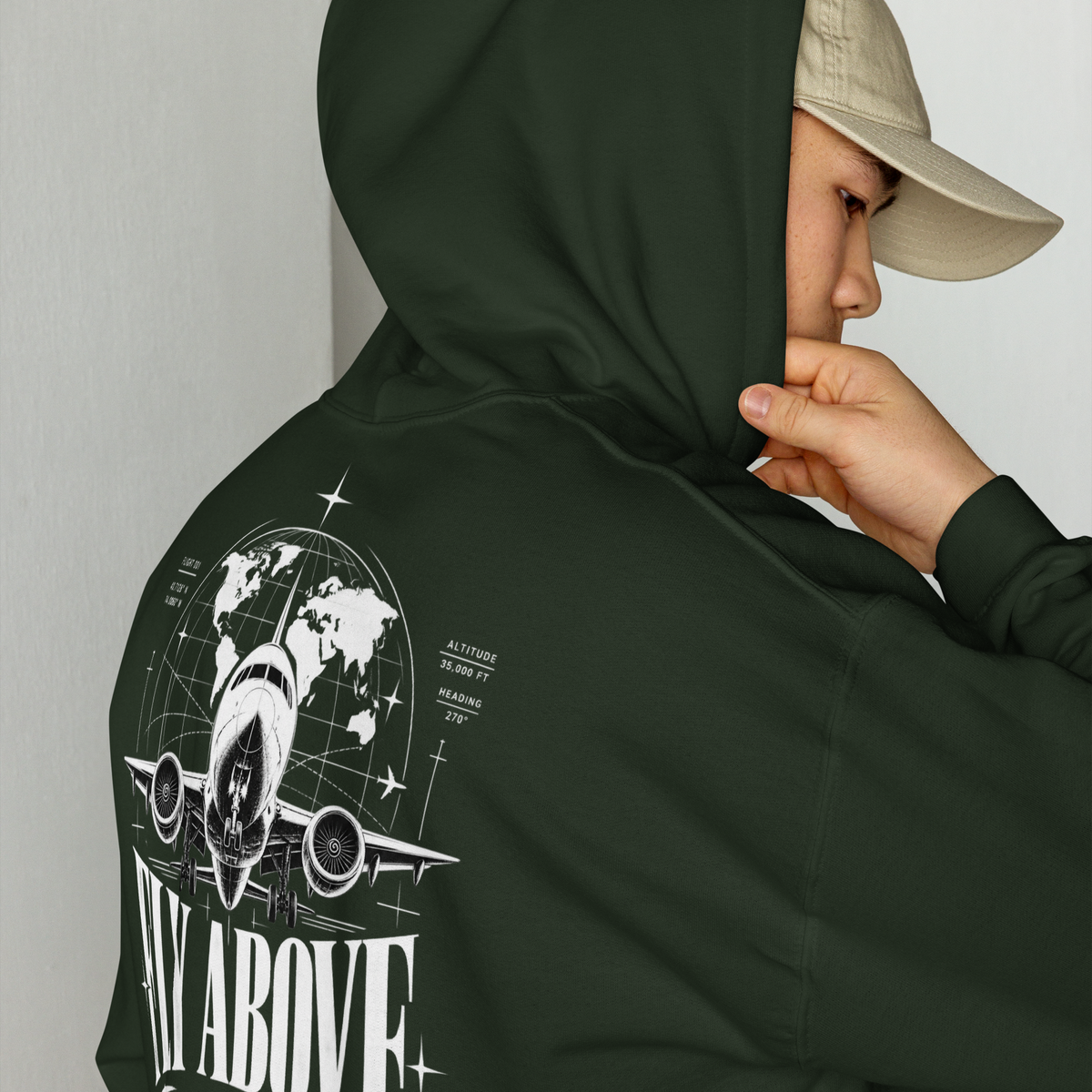 Fly Above the Ordinary Hoodie