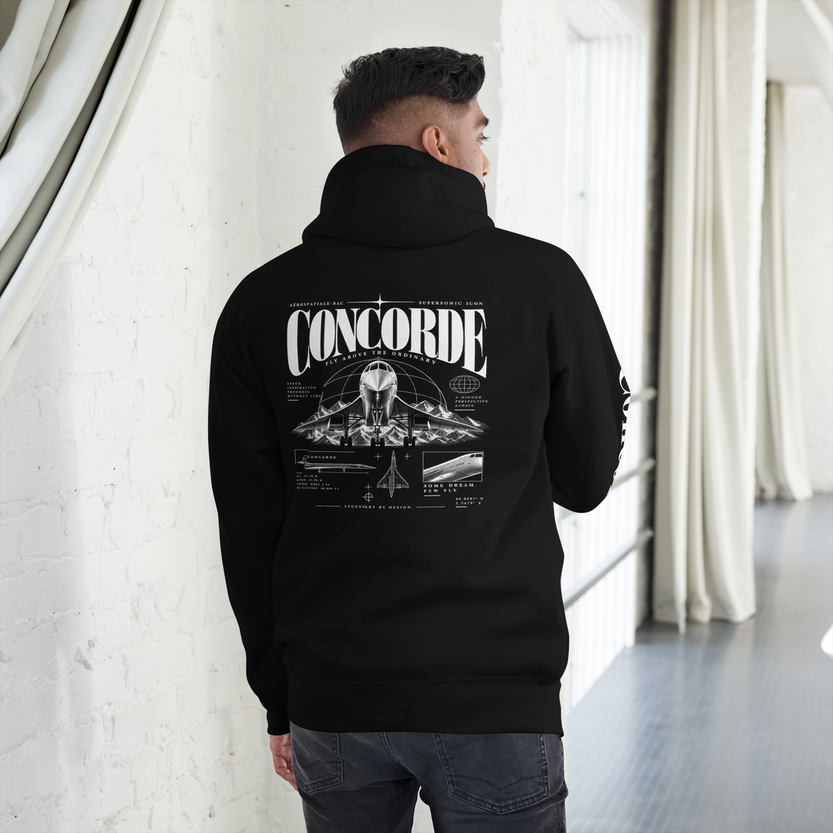 Concorde Fly Above The Ordinary Hoodie
