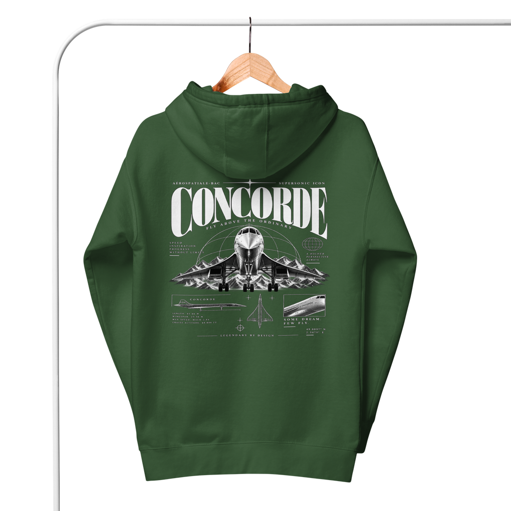 Concorde Fly Above The Ordinary Hoodie