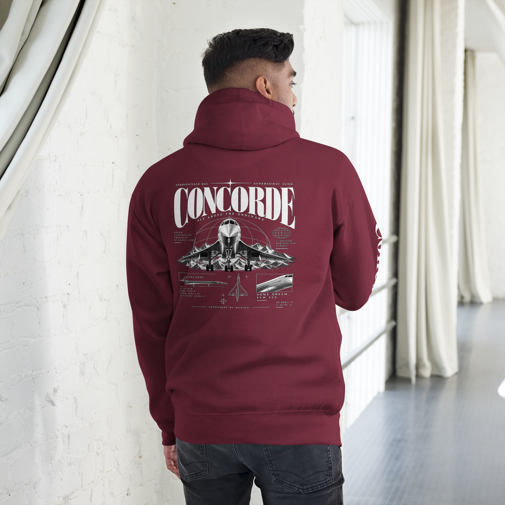 Concorde Fly Above The Ordinary Hoodie