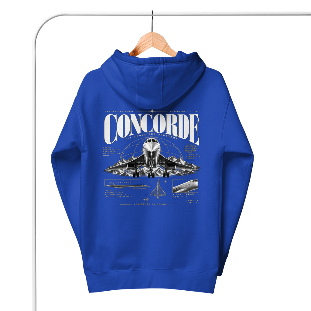 Concorde Fly Above The Ordinary Hoodie