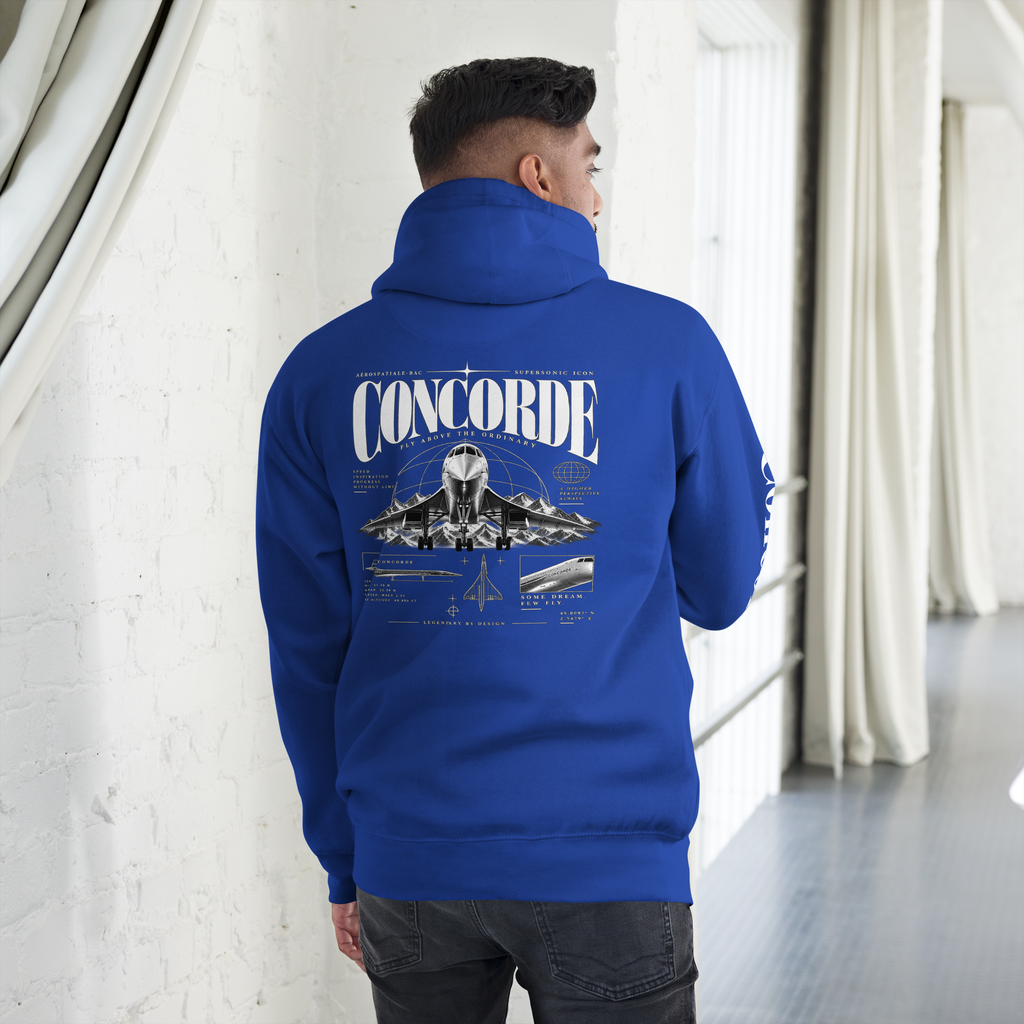 Concorde Fly Above The Ordinary Hoodie